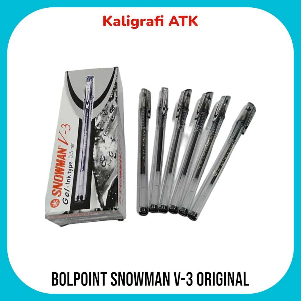 

PULPEN BOLPEN PEN PENA SNOWMAN V-3