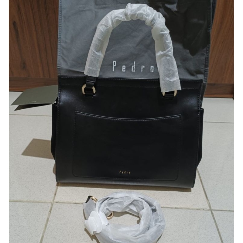 SALE#DISKON#DISCOUNT#New Pedro tas wanita#bag#hitam#black#code: PW2-55060009