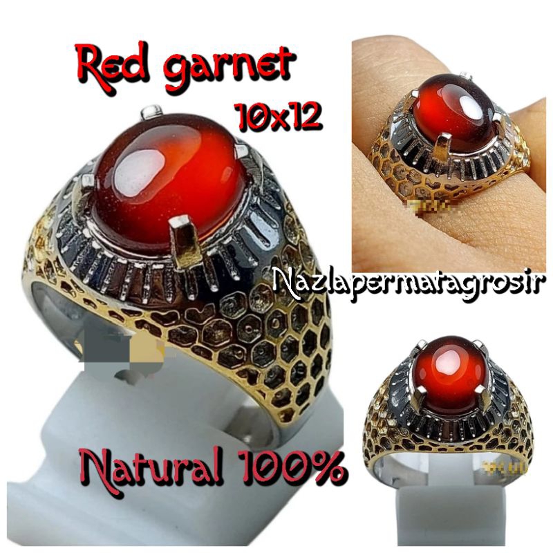 NATURAL RED GARNET ORIGINAL AFRICA DIM 12*10