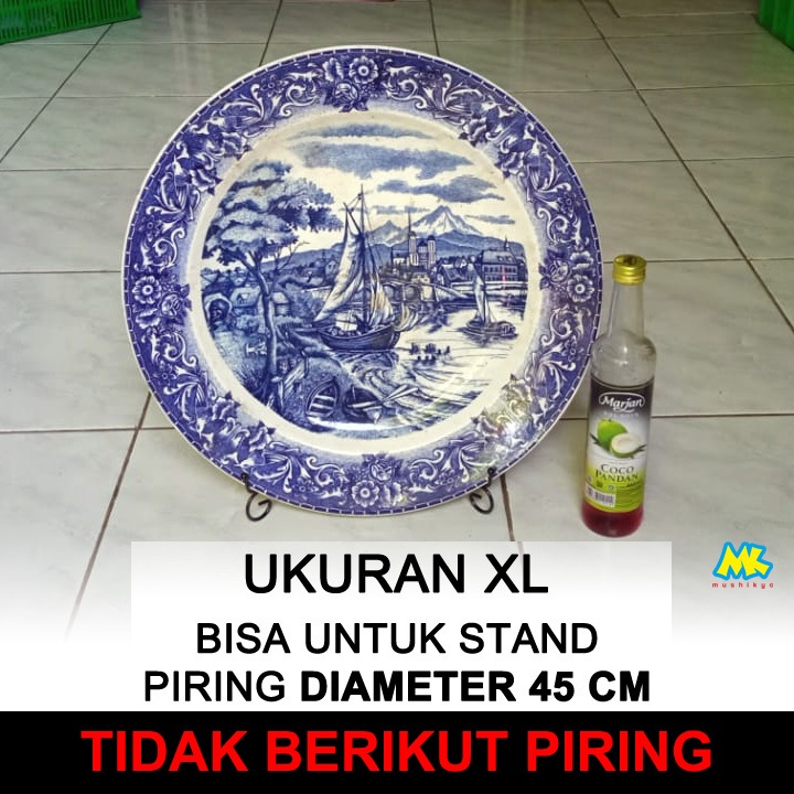 Kaki / Dudukan / Sandaran Piring Hias Pajangan Dekorasi XL
