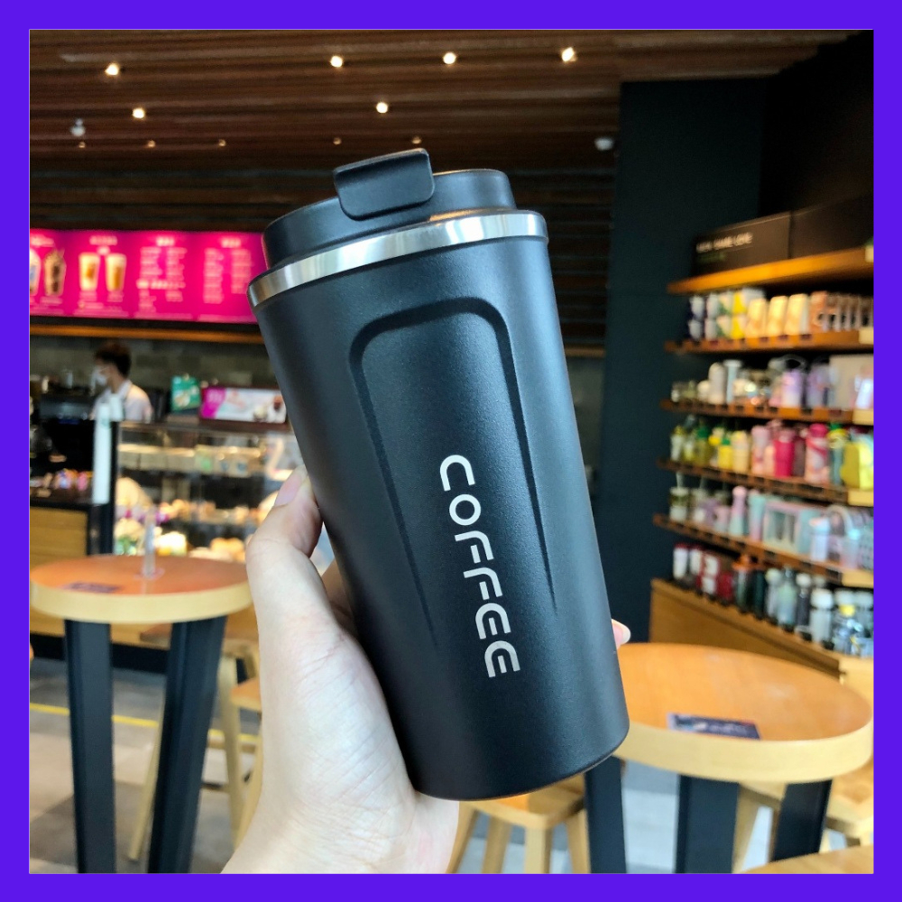 Botol Minum Tumbler Air Panas Dingin Stainless Mug Termos Coffee & Tea Minum Stainless Tahan Panas &