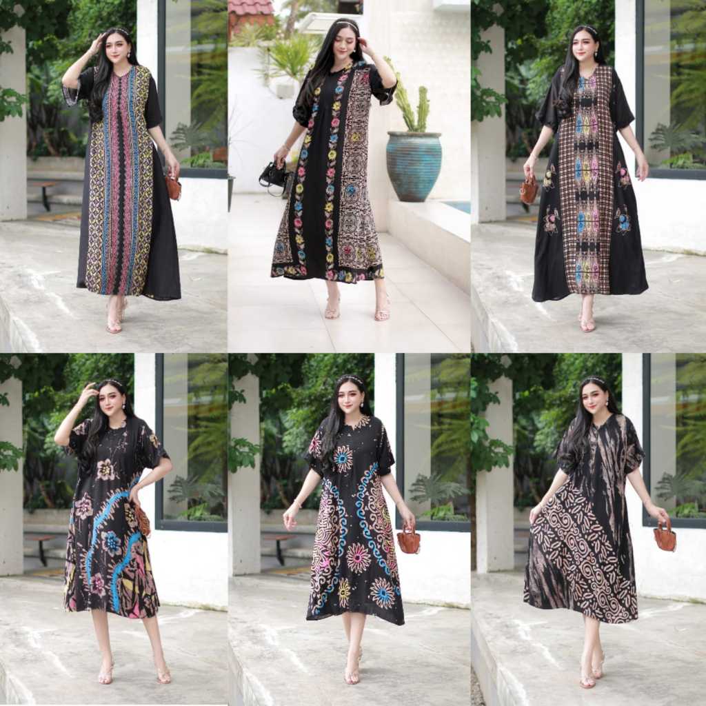 Daster Viral - Daster Twill Ori Jumbo Ld 120 Lengan Rampel Daster Twill Murah Kekinian Bisa COD