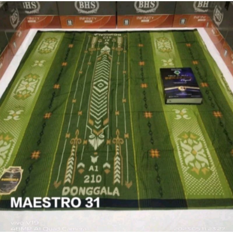 sarung donggala songket motif BHS