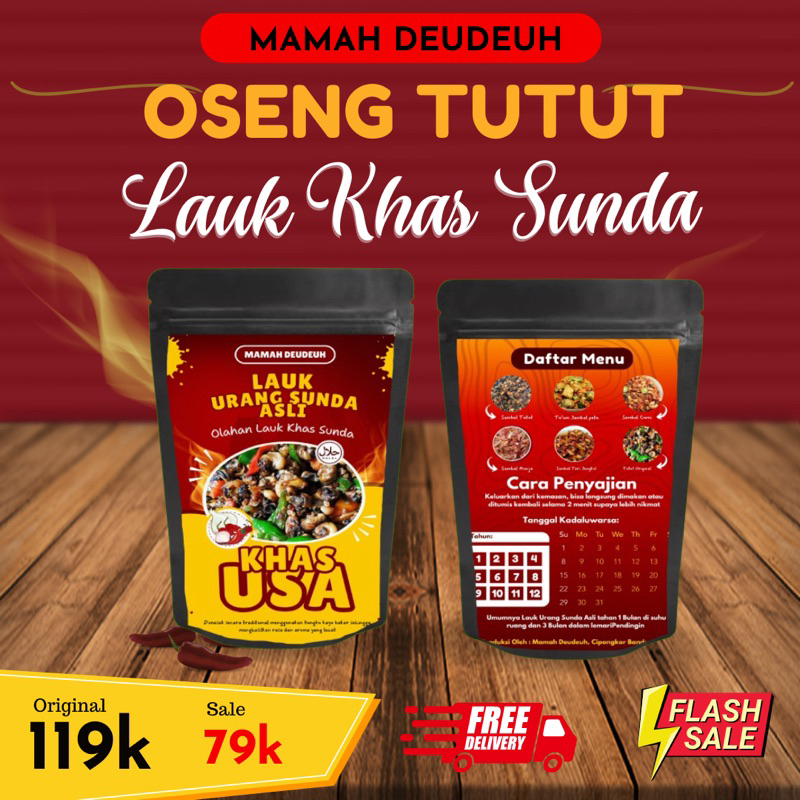 

OSENG TUTUT ORIGINAL MAMAH DEUDEUH TIDAK PEDAS