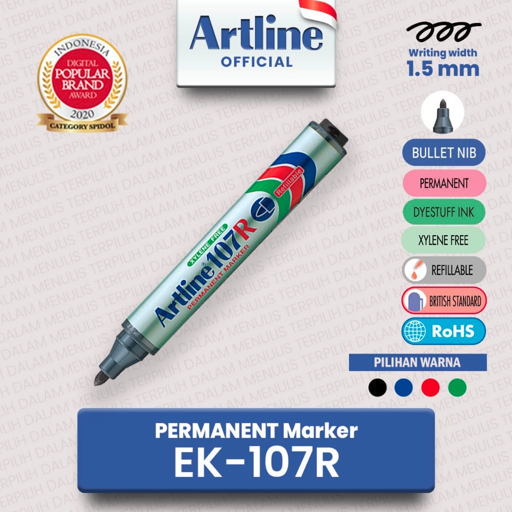 

ARTLINE Spidol Permanent Marker EK-107R