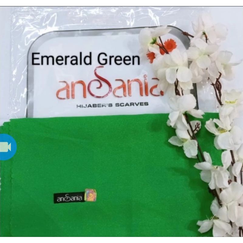 kerudung Ansania shinar glamour lasercut