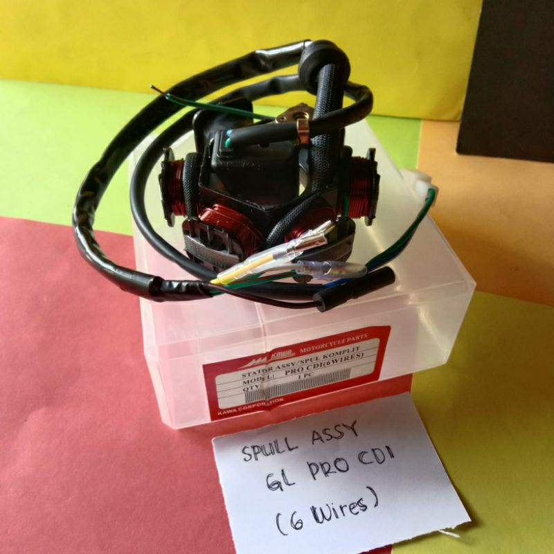 SPUL ASSY/ SPUL STATOR ASSY PRO CDI / GL MAX