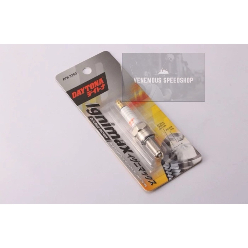 Busi Racing Daytona Double Iridium Spark plug LMAR8A-9 Pcx160 Vario160 Xmax CBR250RR New Ninja 250