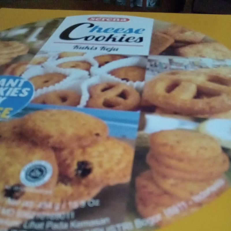 

cheese cookies serena 454g kukis keju