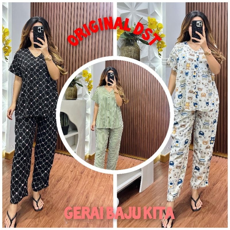 ELSA SET DST COLLECTION/ELSA SET/ONESET DST COLLECTION/SET PIYAMA/PAJAMAS SET/BABYDOLL RAYON PREMIUM