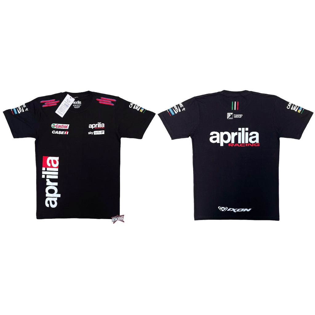 KAOS TSHIRT APRILIA RACING TEAM MOTOGP RSGP SPORT OTOMOTIF