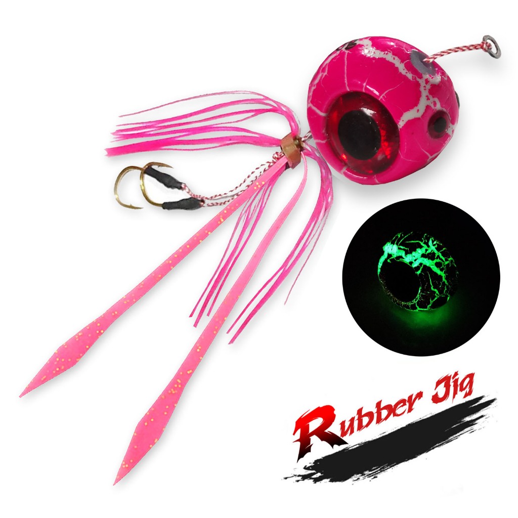 Umpan Pancing Tai Kabura Slider Untuk Mancing Dasaran Rubber Jig Inchiku Madai Gaya Jepang