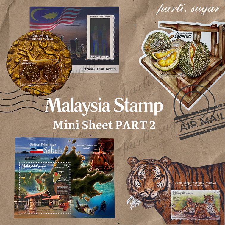 

Perangko / Prangko MINISHEET MNH ( Mint Stamp ) Malaysia Part 2