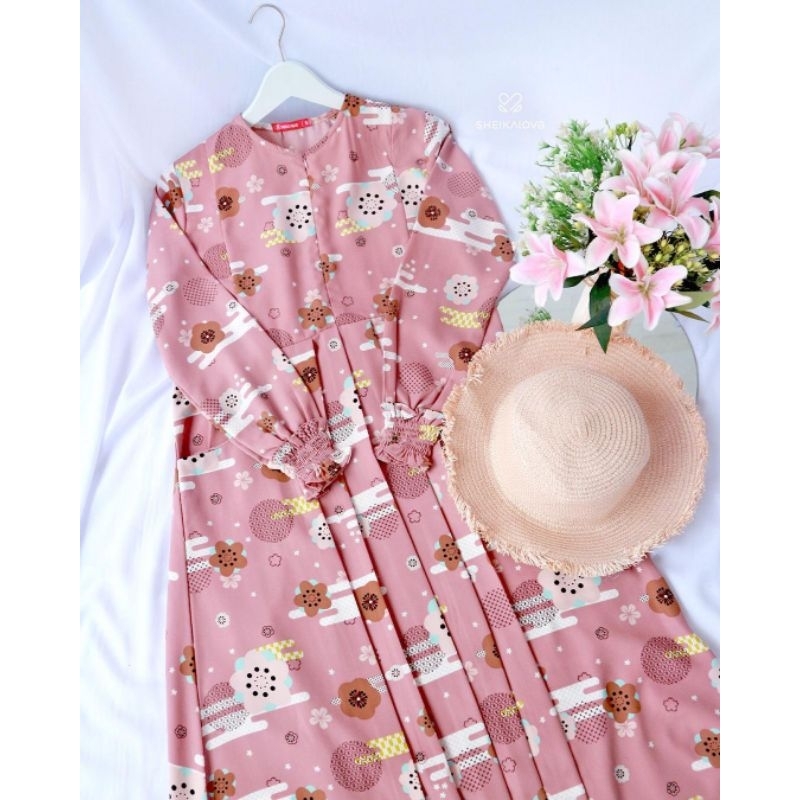SHEIKA HIJAB DRESS PRELOVED (DRESS SAJA)