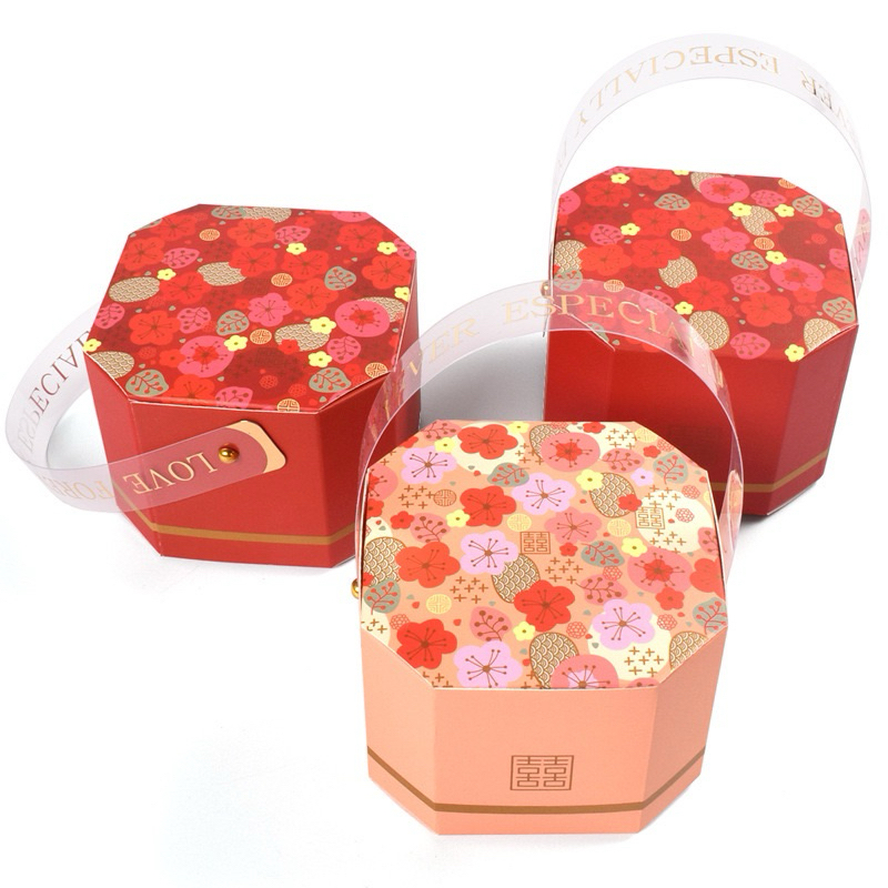 

Mi.casa - Korean style gift box /souvenir candy wedding box 9x9x6,5cm packaging