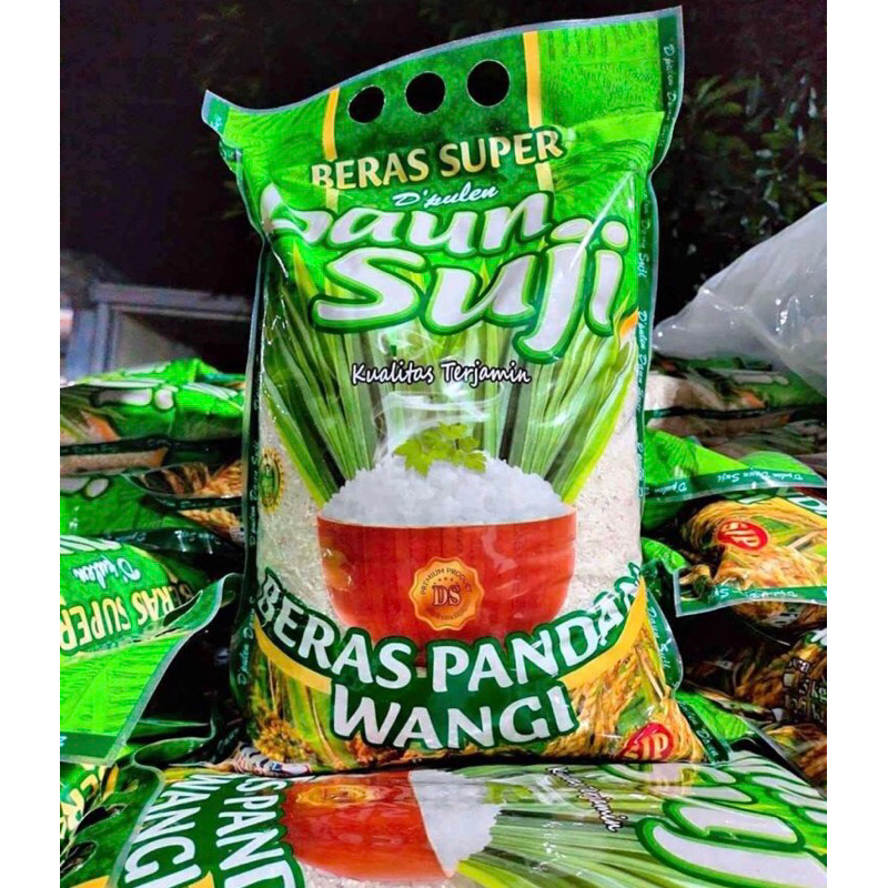 

BERAS PANDAN WANGI DAUN SUJI 5L