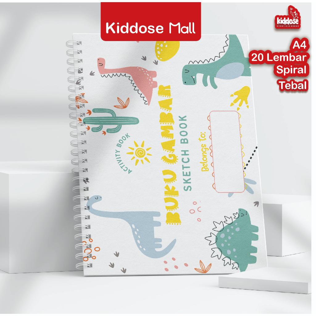 

BUKU GAMBAR A4 DRAWINGG SKETCH BOOK KIDDOSE TEBAL 20 LEMBAR/ 40 HALAMAN