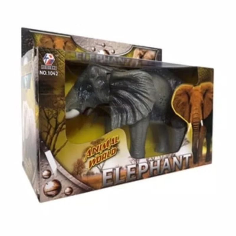Mainan Robot Gajah Besar Bersuara Elephant - Hamdalah Toys
