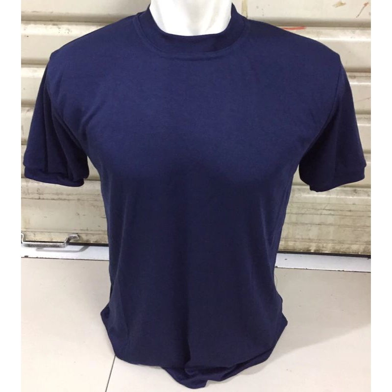 KAOS PENDEK BIRU DONGKER,KAOS DALAM BIRU DONGKER,NAVY