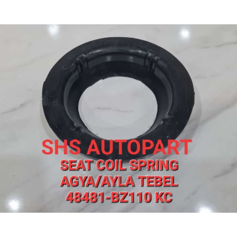 Karet tatakan per keong bantalan per spiral belakang atas - AGYA AYLA CALYA SIGRA