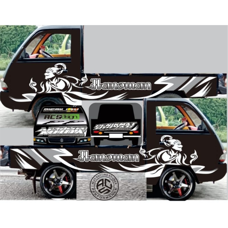 Sticker cutting sticker mobil pick up full.carry  SS.ready stock 


