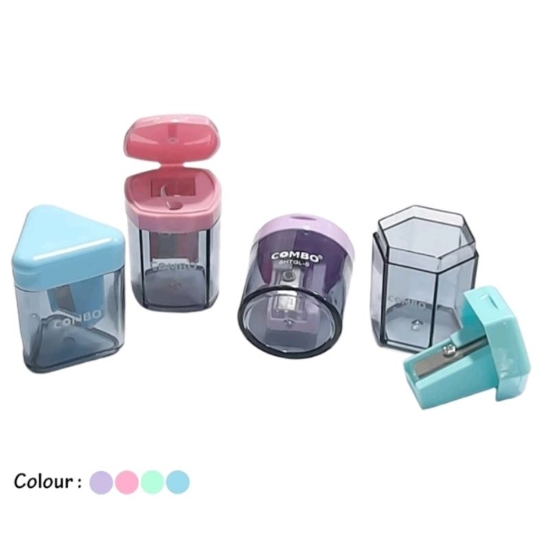 

Serutan Pensil Lucu Unik / Rautan Pensil Geometri Imut / Pencil Sharpener