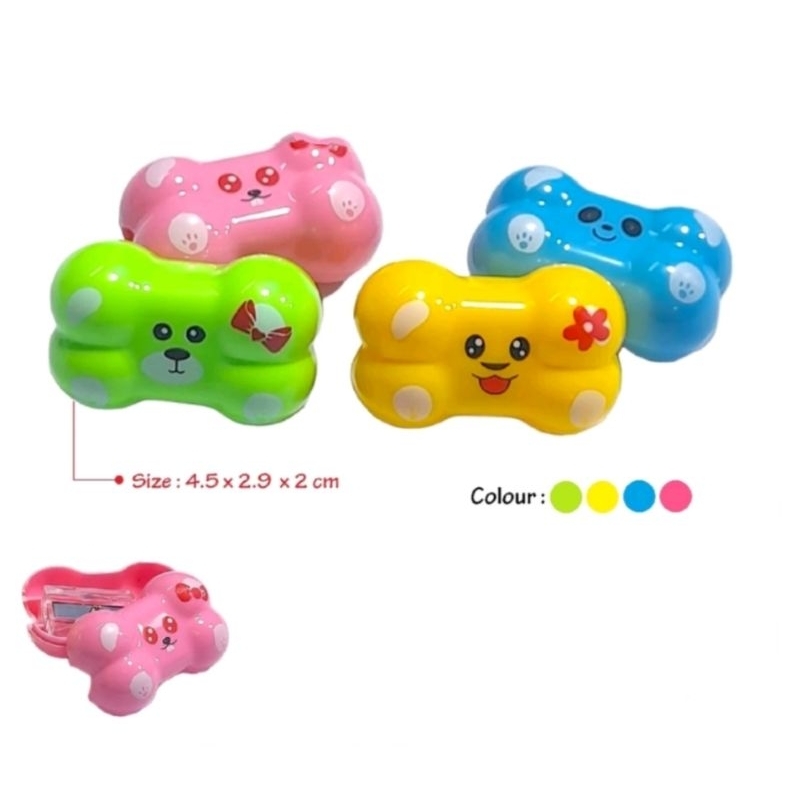 

Serutan Pensil Lucu Unik / Rautan Pensil Tulang Imut / Pencil Sharpener Cute Bone