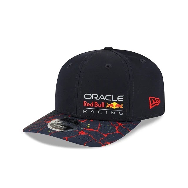 Red Bull Racing F1 All Over Print Black 9FIFTY Cap New Era. Topi
