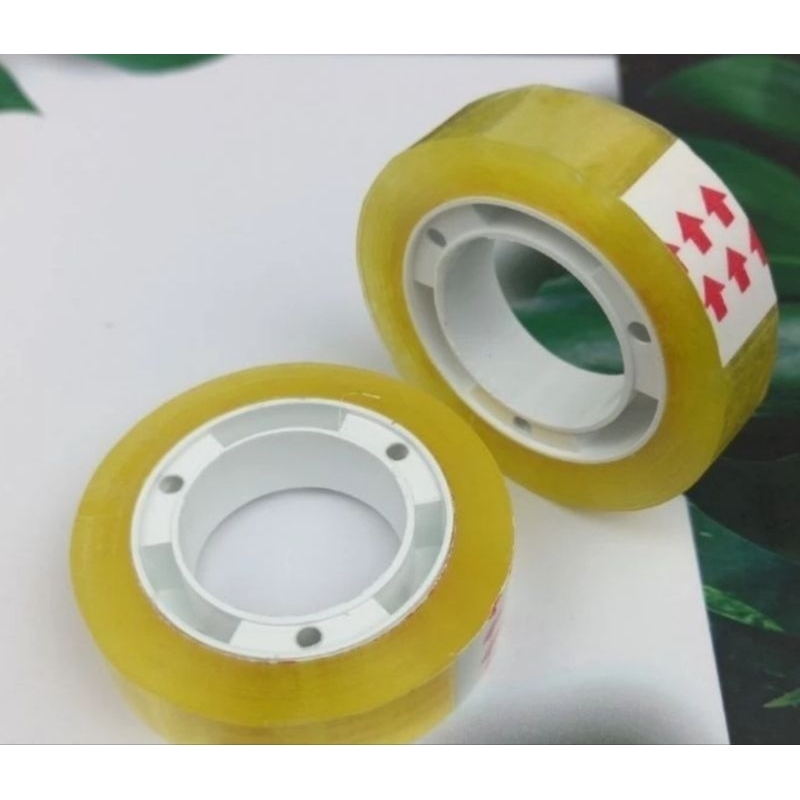 

Isolasi Kado Bening Tebal 25 Yard 1 slop/ Selotip/Solasi Kado Murah