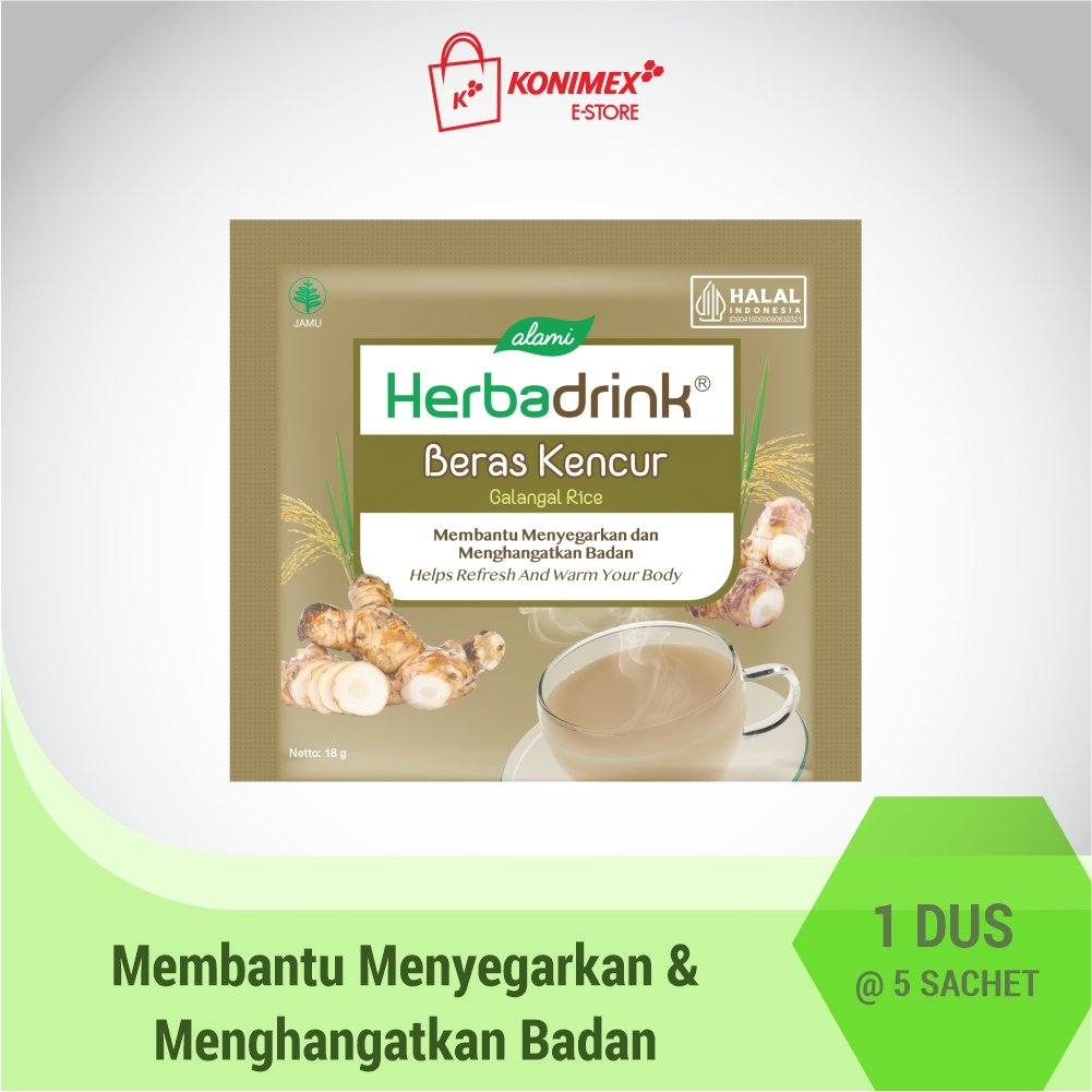 

Herbadrink Beras Kencur Serbuk Minuman Segarkan dan Hangatkan Badan