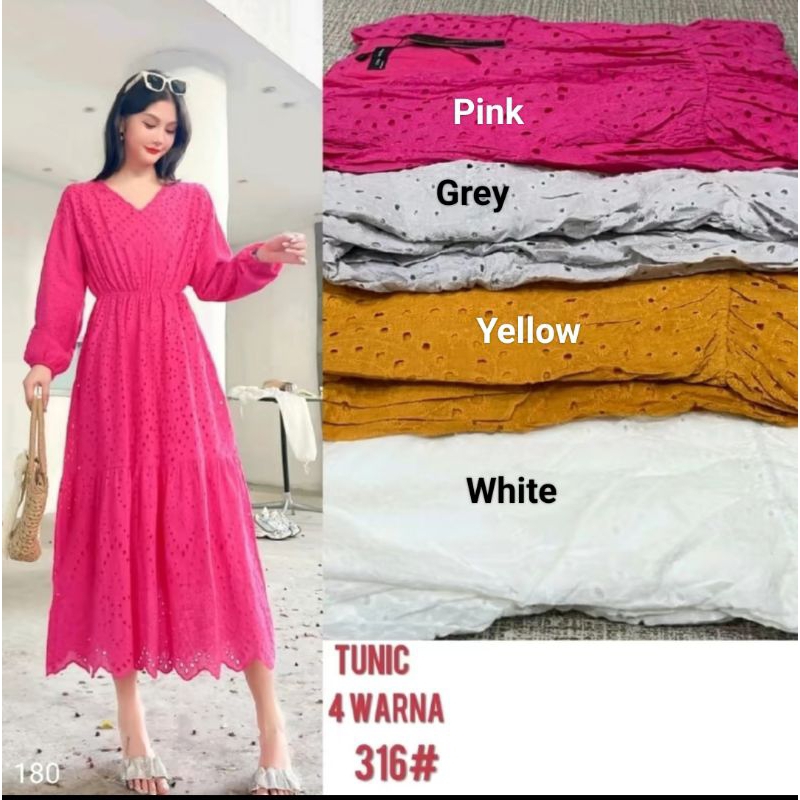DRESS MIDI CANTIK LEHER V KATUN JEPANG PREMIUM
