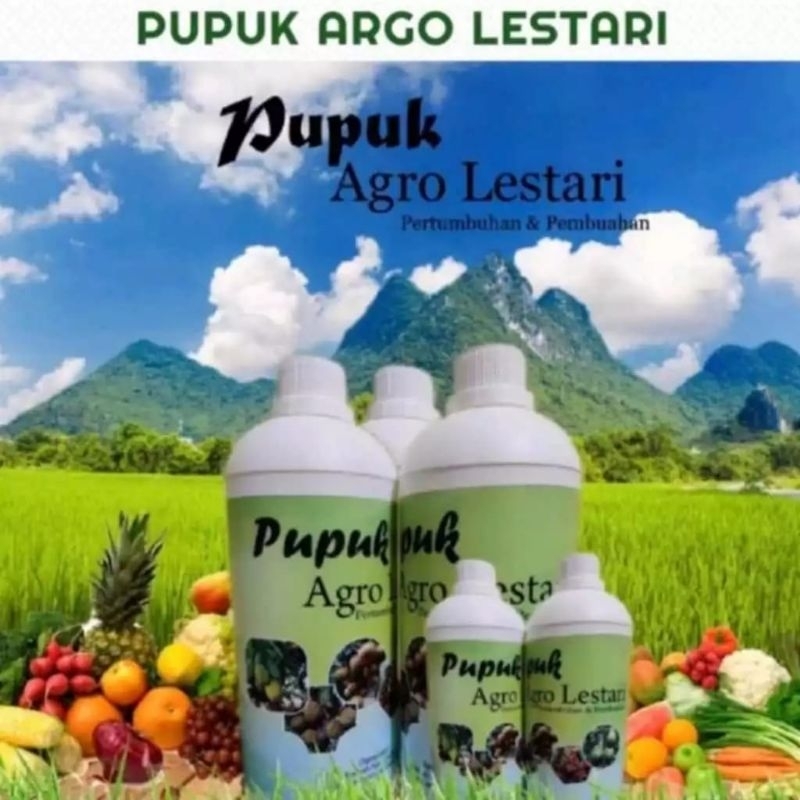 Pupuk Agro Lestari 500ml - Pupuk Penyubur dan Pelebat Buah Tanaman