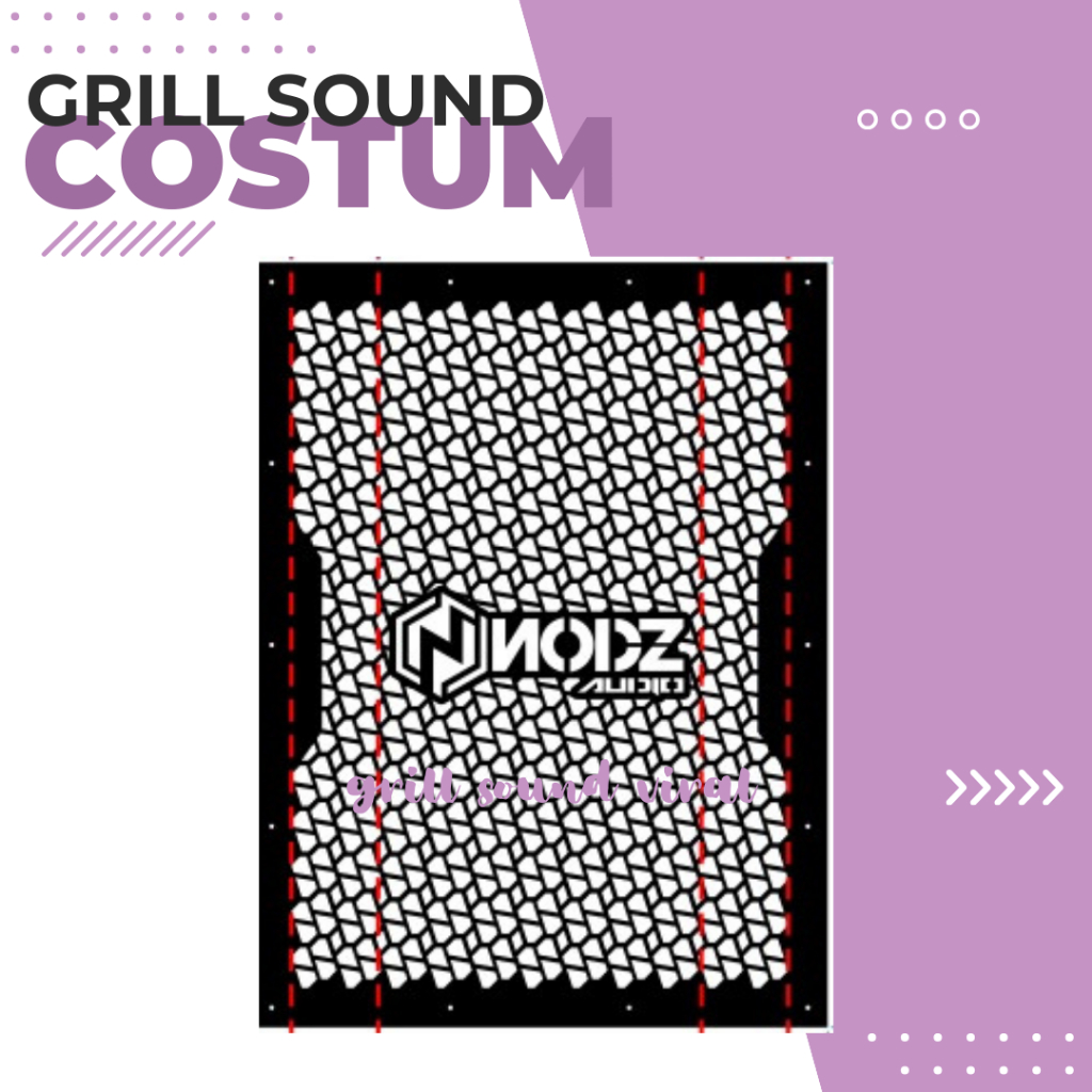 GRILL BOX CUSTOM TUTUP SPEAKER TERMURAH