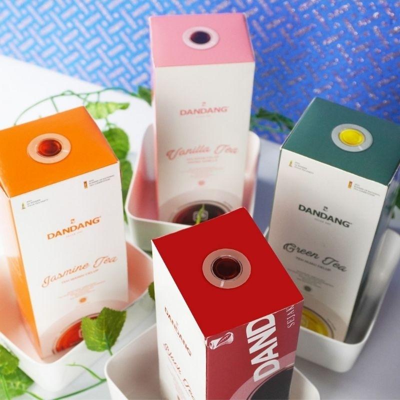 

Teh Celup DANDANG Jasmine, Black Tea, Vanilla Box 50gr (Isi 25 bags @2g)
