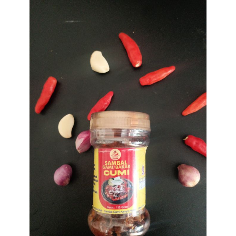 

Sambal Gami/Sambal Bakar Baby Cumi