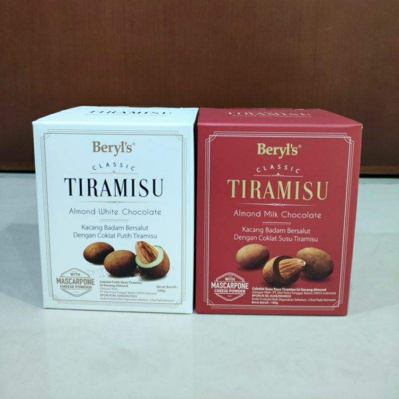 

COKLAT BERYLS ALMOND TIRAMISU 100GRAM CHOCOLATE BERYL'S COKELAT MALAYSIA HALAL