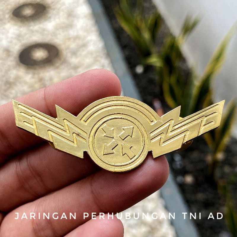 Brevet Brivet Wing Jaringan Perhubungan TNI AD
