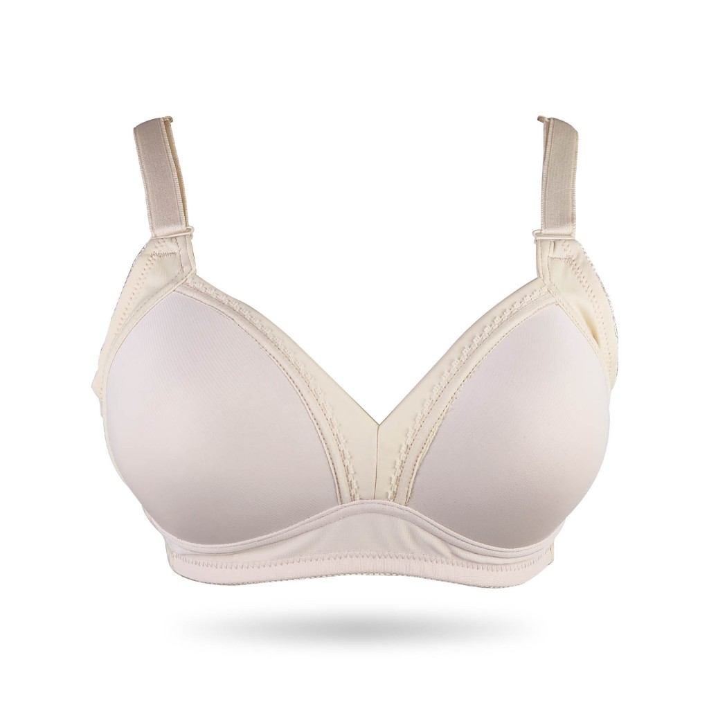 TIWIE Bra ¾ Cup / Bra Wanita Tanpa Kawat / Bra Tanpa Busa - TWBRTSB 8610