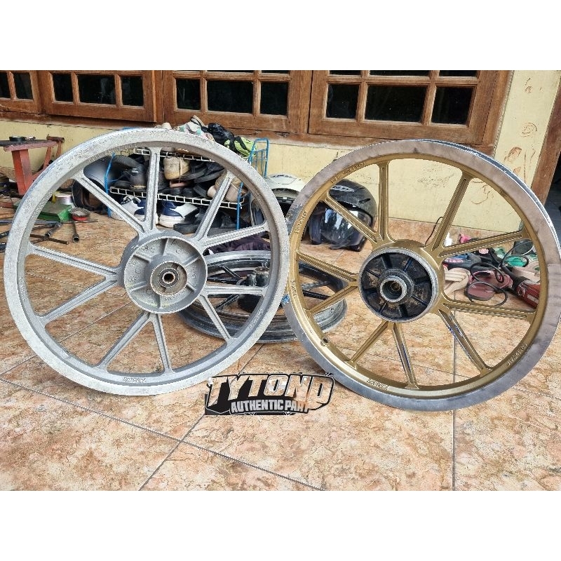 velg DAYTONA GP WHEEL WHELL not NOZ V ROSSI SUZUKI SINGLE DISC PNP SATRIA S TORNADO SHOGUN 2 TAK