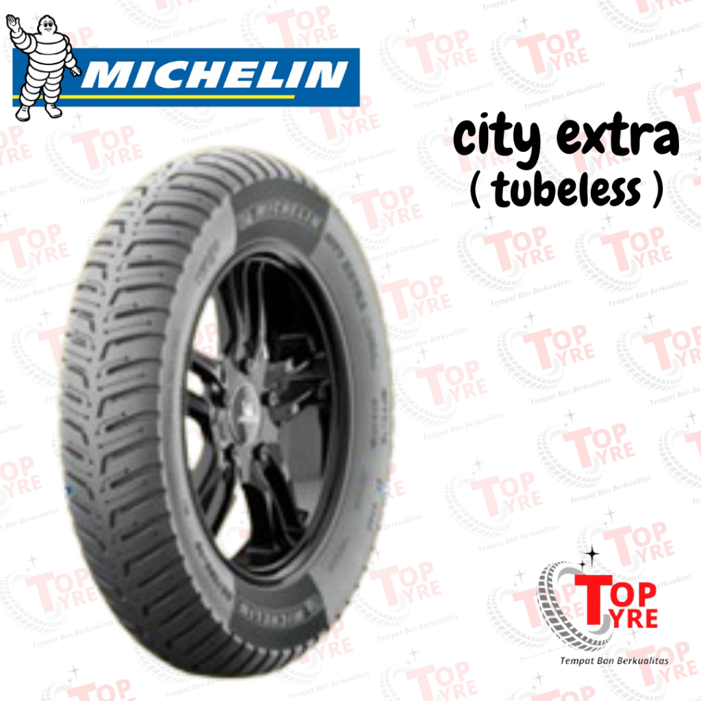 BAN MOTOR MATIC RING 14 // MICHELIN CITY EXTRA 110/80-14 TUBELESS // AEROX, VARIO 160, PCX 150