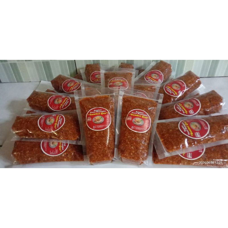

SAMBEL QUE" sambel kacang oven