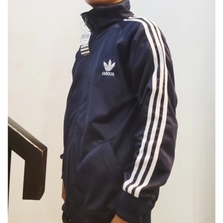 Jaket Adidas Tracktop Firebird Hitam List Putih Basic Pria Wanita Termurah Dan Terlaris