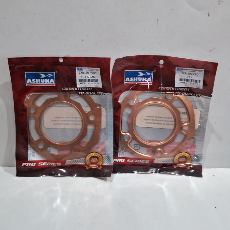 Paking Head Tembaga Original Ashuka Ninja R STD / 68mm