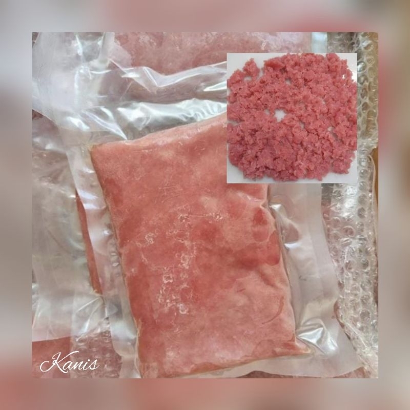 

Tuna ground meat fish frozen / ikan giling frosen / halal food