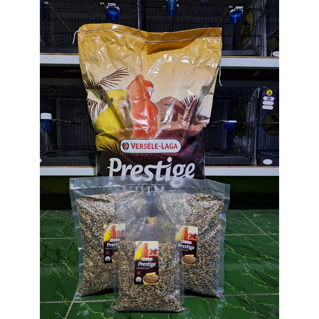 PRESTIGE PREMIUM REPACK Pakan kenari import harian 1kg