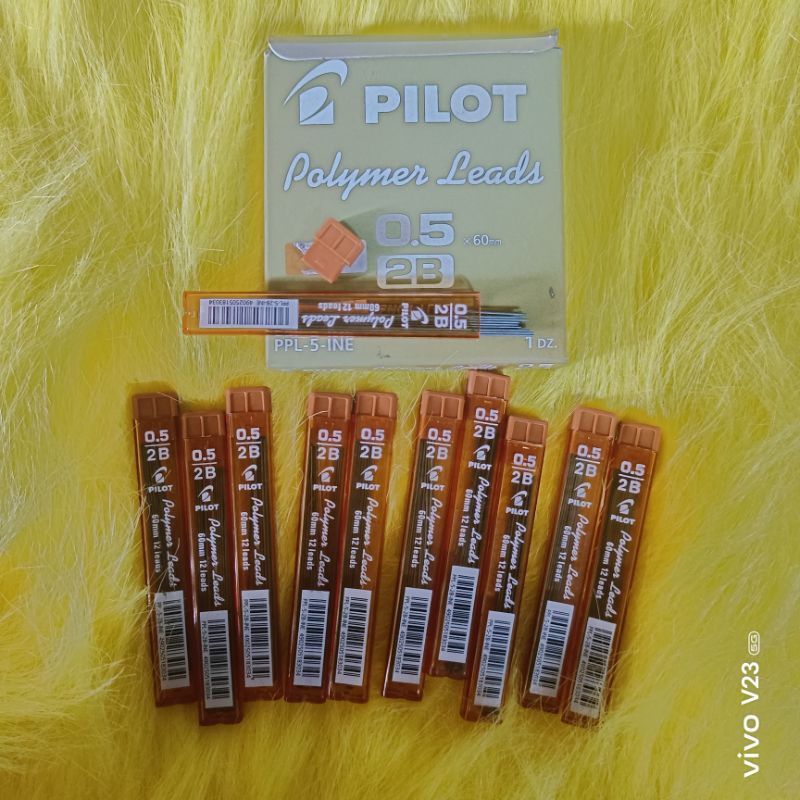 

Isi pensil pilot 2B 0,5 mm