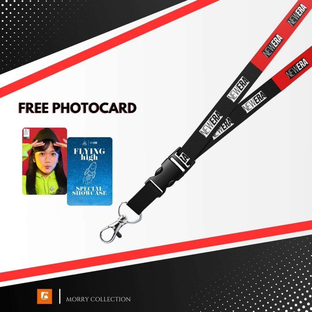 

Lanyard JKT48 New Era Red and Black | unofficial