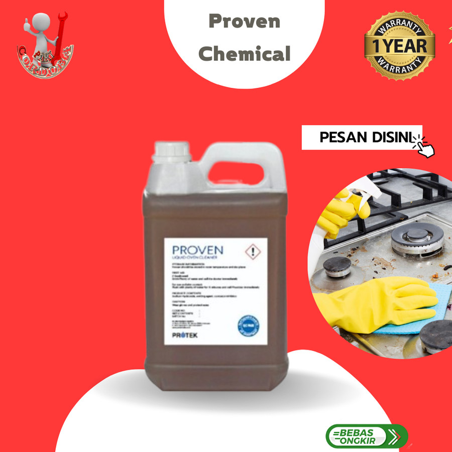 Chemical Proven/Cairan Pembersih Minyak, Arang Heavy Duty - Proven