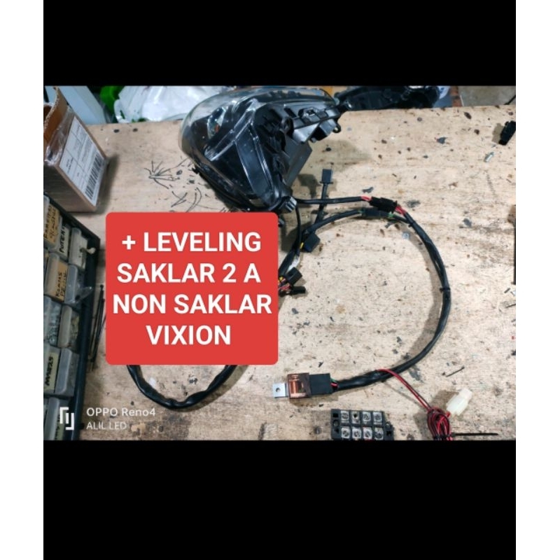 HEADLAMP CB150R/CBX 150 BILED AES EXPERIENCE UP GRADE +LEVELING