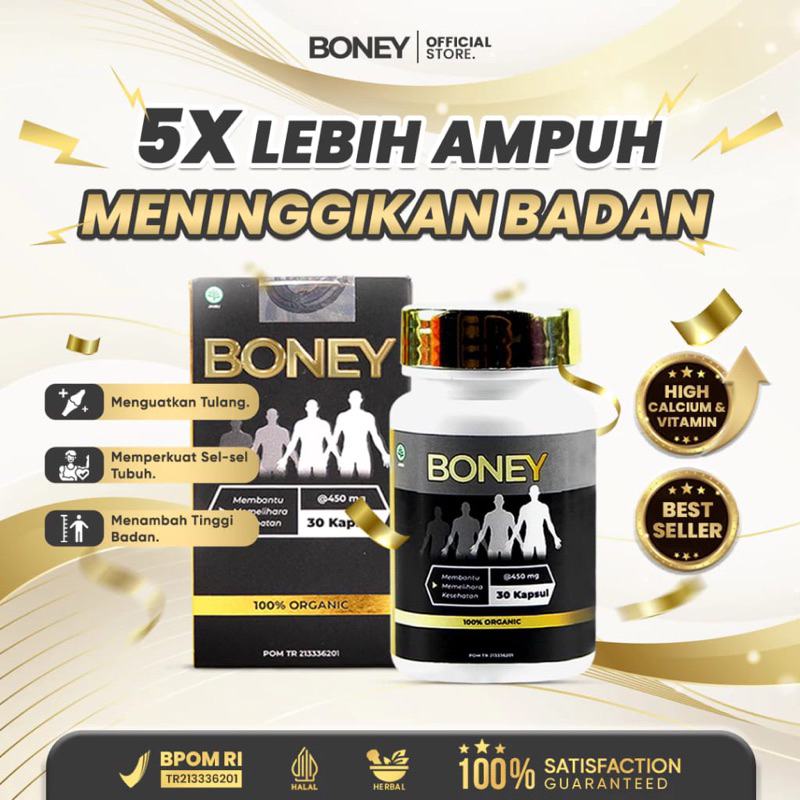 Boney peninggi badan asli orisinal